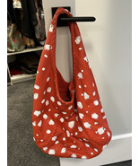 Authentic Bottega Vendetta Red/ Orange Leather Custom Design Large Shoul... - $575.46 CAD