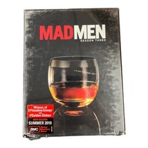 Mad Men: Season 3 (DVD, 2009, 4 DISCS) Factory Sealed NEW - £5.44 GBP