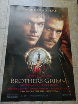 THE BROTHERS GRIMM - MOVIE POSTER WITH HEATH LEDGER AND MATT DAMON - ONC... - £16.78 GBP