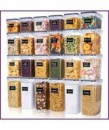 24pcs BPA-Free Airtight Food Storage Containers Set with Lids, Pantry Or... - €50,80 EUR