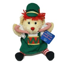 Dakin Applause Raggedy Ann Christmas Teddy Bear Stuffed Animal Plush Toy W/ Tag - £29.13 GBP