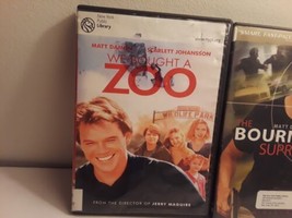 Lot of 2 Matt Damon Movies: The Bourne Supremacy, We Bought a Zoo - £6.74 GBP