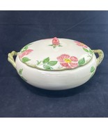 Vintage Franciscan DESERT ROSE PATTERN Covered Vegetable Serving Bowl - $54.87 CAD