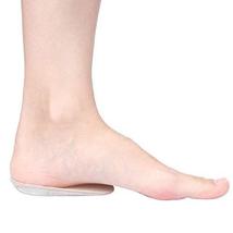 Achilles Tendon Heel Cups - 0.6 Inches Height Increase Insoles, Heel Cushion Sho - £10.20 GBP