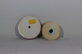 Vintage Lot of 2 Spooled Ribbon/Ric-Rac  Ric Rac is off White Ribbon is ... - £14.87 GBP