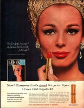1964 Anne de Zogheb photo Cover Girl Lipstick vintage print Sexy nostalg... - $24.11