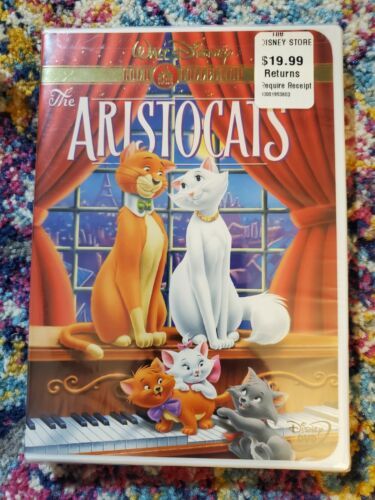 THE ARISTOCATS  - DVD 2000 - WALT DISNEY GOLD COLLECTION - 1970 BANNED CLASSIC! - £17.57 GBP