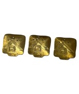Vintage Masonic Brass Pendant/Token (Lot of 3) - $719.28 MXN