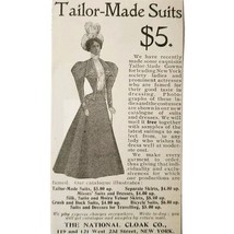 National Cloak Co Suits Skirts 1897 Advertisement Victorian Fashion ADBN1A8 - $19.99