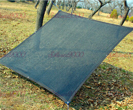 90% Black Shade Cloth Taped Edge with Grommets UV Stabilized - £12.27 GBP+