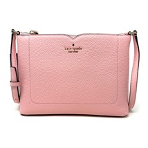 Kate Spade Harlow Crossbody Purse Tea Rose Pink Leather WKR00058 New With Tags - £218.25 GBP