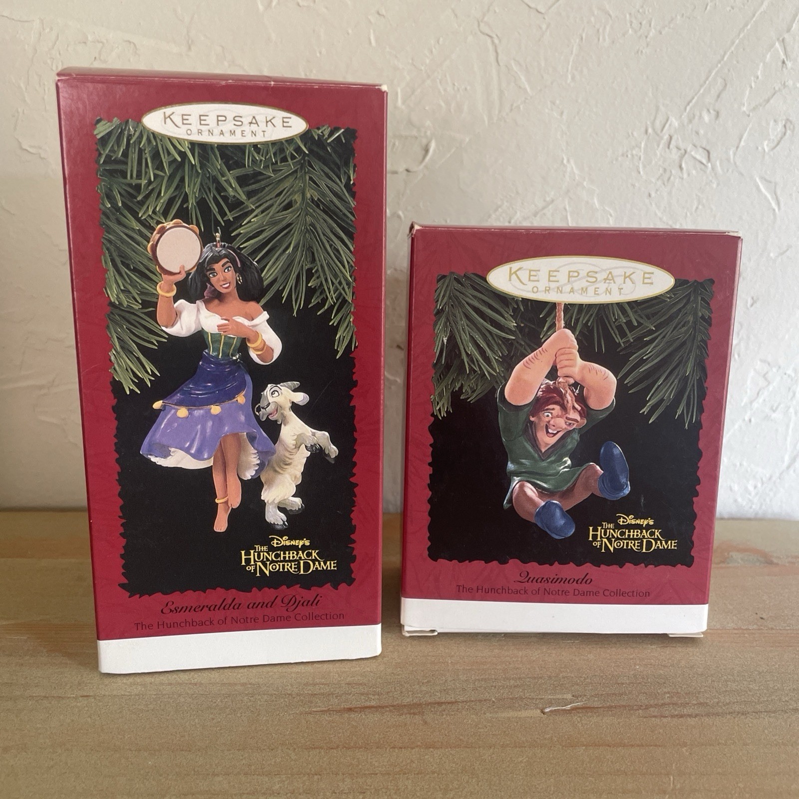 Hunchback Notre Dame Lot Of 2 Hallmark Keepsake Ornaments  Esmeralda Quasimodo Item image 11