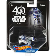 Star Wars 40th Anniversary Hot Wheels (2017) R2-D2 Character Cars Toy - $17.09