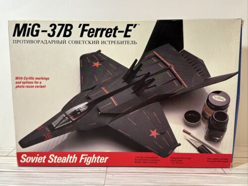 Testors Italeri 1:48 #502 Mig-37B Ferret-E Soviet Stealth Fighter 1:48 New - $37.01