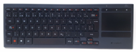 Logitech K830 Wireless Illuminated Keyboard w/ Touchpad - FRENCH - NO DO... - £69.29 GBP