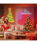 LED Smart Curtain String Lights Remote Music Sync Christmas Decor - €67,61 EUR+