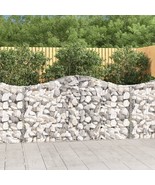  Gabion Basket Set of 5 Silver Galvanized Iron - €951,88 EUR