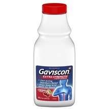 Gaviscon Extra Strength Cherry Liquid *07/2025*Antacid for Fast-Acting H... - $12.99