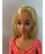 MALIBU PJ Barbie Doll Steffie Face Blonde Blue Eyes TNT Wearing Flower W... - $52.36