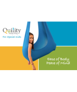 Hammock Snuggle Swing Therapy Swing  - Light Blue - $91.33 MXN