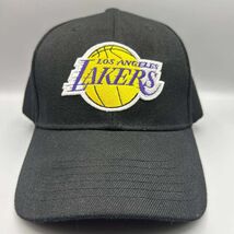 Los Angeles LA Lakers Hat Men Black Embroidered NBA Strap Back Cap - $8.44