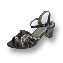  FLORAL Carla Women Wide Width Open Toe Ankle Strap Buckle Dress Sandals  - £47.36 GBP