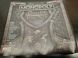 2018 Hasbro Monopoly Game of Thrones Game Replacement Pieces - You Choose - £1.39 GBP+