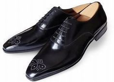 New Handmade men black brogue Tuxedo shoes, Men black formal shoes, Mens dress s