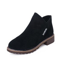 Booties Woman Autumn Women Shoes Fashion Casual Suede Martin Ankle Boots Female  - £23.22 GBP