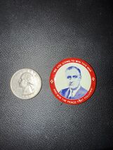 Vintage 1 3/8” Roosevelt Reproduction We Are Going to Win This War - $92.96 MXN