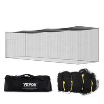 VEVOR Baseball Batting Netting 35FT Professional PE Cage Net Door Carry Bag - $98.99