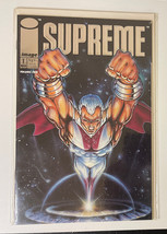 SUPREME #1 Image Comics 1992 Embossed Silver Logo - £5.58 GBP