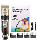 Professional Dog Grooming Kit Electric Pet Hair Trimmers Clipper Cordless - £20.41 GBP