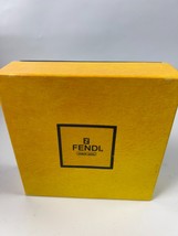 Fendi Empty Box 5.25&quot; X 5.25&quot; X 1.75&quot; Wallet Bracelet GIft Storage Authe... - $19.59