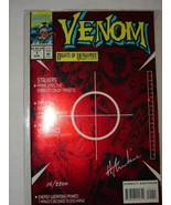 Venom Nights of Vengeance #1 Red Foil Signed by Howard Mackie 116/2500 w... - £35.05 GBP