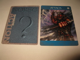2003 Age of Mythology Board Game Piece: Norse Random Card: Attack 5 - $1.00