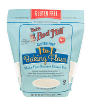 Bobs baking flour 1 to 1 ( 4 x 44 oz   ) - $2,272.02 MXN