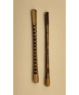Rare Vintage Japanese Wood Marquetry Cigarette Holders Lot Of 2 - $209.16 CAD
