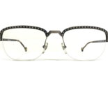 Vintage la Eyeworks Eyeglasses Frames MADRID 403 Antique Rustic Grey 53-... - $84.04