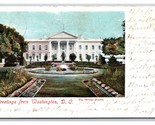 The White House Greetings From Washington DC UDB Postcard F21 - $1.93