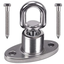 Silent Ball Bearing Swing Hangers, Heavy Duty 360 Rotate Swing Swivel Hook For W - £26.64 GBP