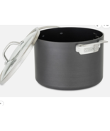 Viking Hard Anodized Nonstick 8 Qt Stock Pot with Lid  Black new - €116,44 EUR