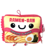 Top Ramen-San Shrimp Noodle Soup Fiesta Plush Pillow Giant 24” x 18” Sof... - $65.79