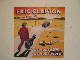 Eric Clapton Live On Tour 2001 Poster Flat - $17.92