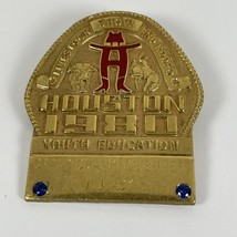 Houston Livestock Show And Rodeo 1980 Youth Education Grand Champion Buyer - $20.74