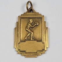 Vintage Basketball Charm 2nd Place 1937 C.Y.O Award Prize  - £6.11 GBP