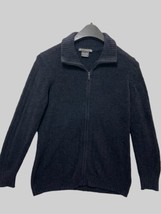 Exofficio Womens XL Sweater Full Zip Cable Jacket Outdoor Cool Evenings Gorpcore - £11.68 GBP