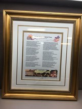 Black History Month Celebratory &quot;I Come From A Colored Town&quot; Framed Piece - £23.67 GBP