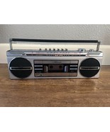 Sanyo M7100 AM/FM/SW Radio Cassette Recorder Boombox *Read* - £45.73 GBP