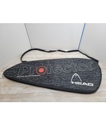 Head Protector Oversize Tennis Racquet Cover Bag Black Adjustable Should... - €14,75 EUR